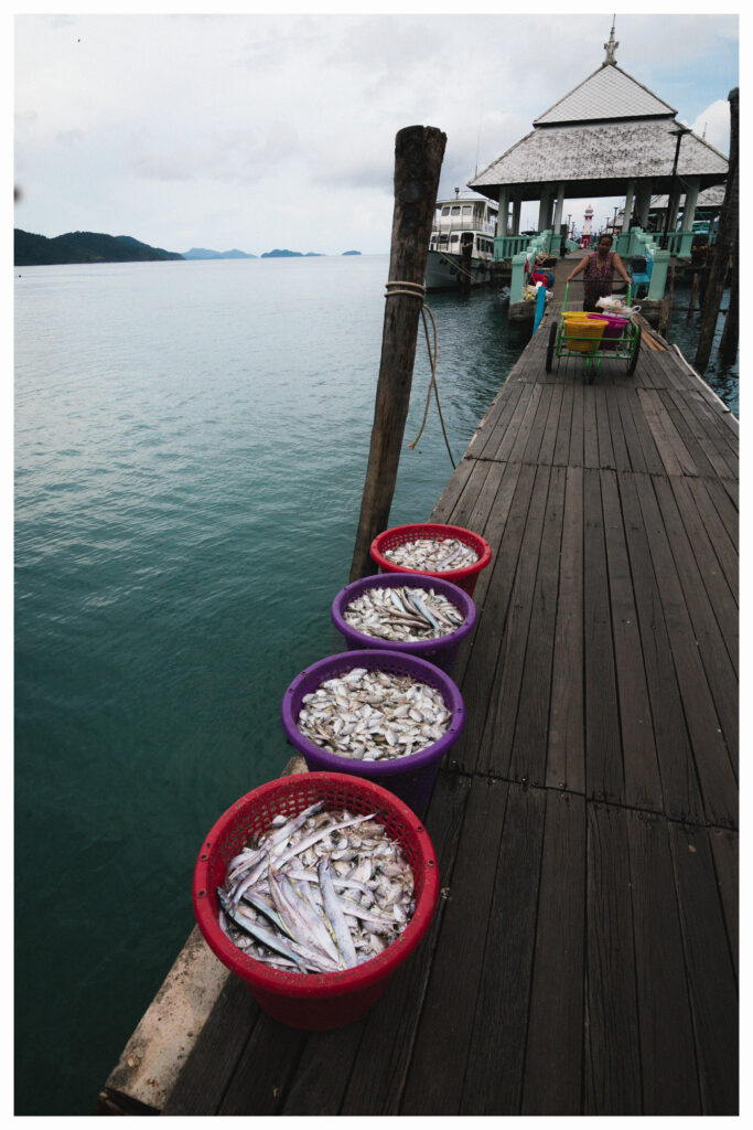 Pueblo de pescadores en koh Chang