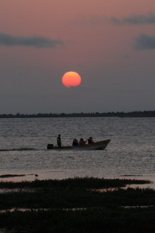 atardecer esteros del iberá